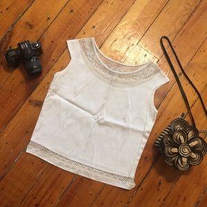*FINAL DROP* White vintage blouse